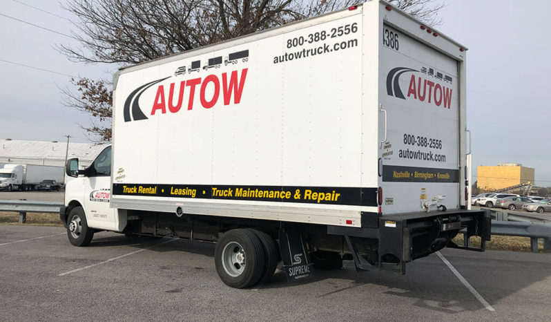 16′ Cutaway Box Truck full